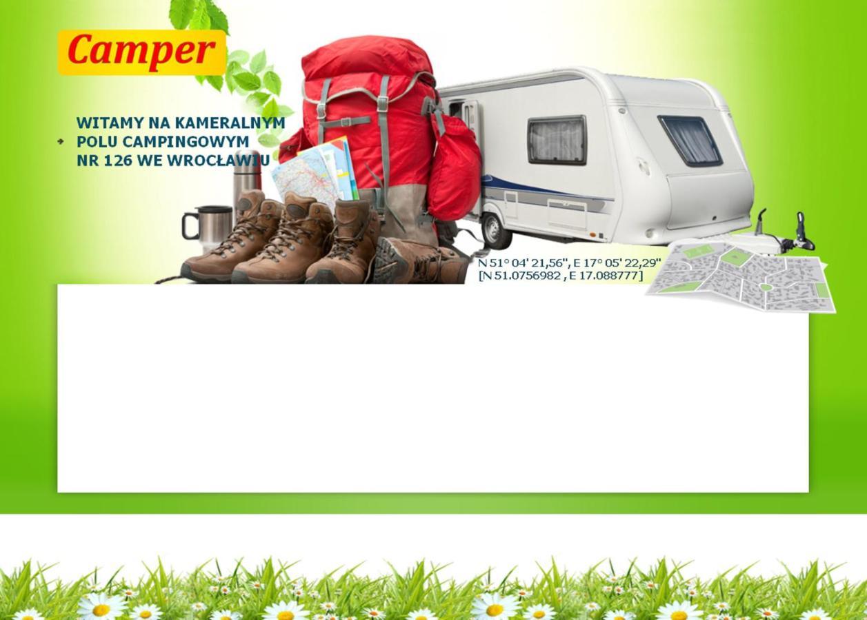 Camp-Wroc Hotel Вроцлав Екстериор снимка